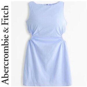 Abercrombie Stretch Cotton Cutout Mini Dress
